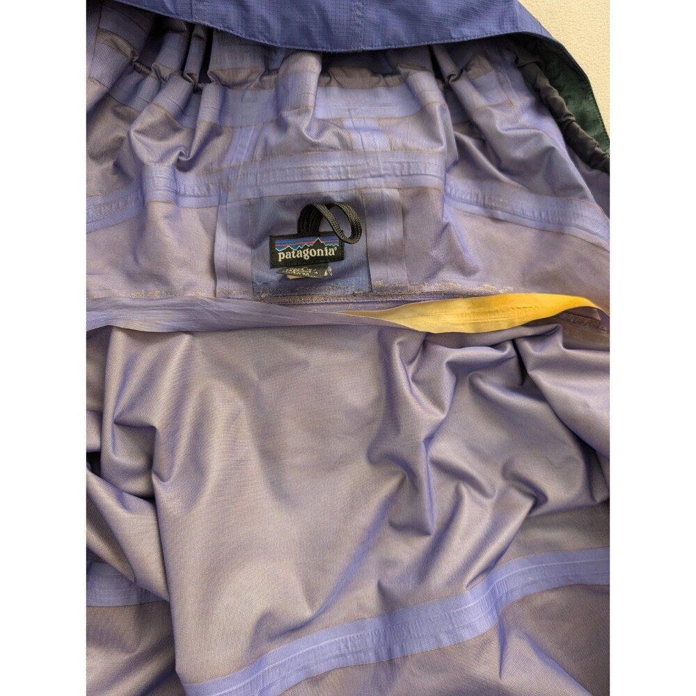 Men's Rare Vintage 1998 Patagonia Torre Jacket Shell Membrane Blue Size M *Read - Picture 10 of 12